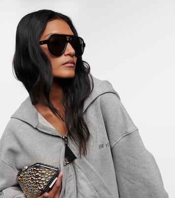 x Linda Farrow Jurgen aviator sunglasses | The Attico
