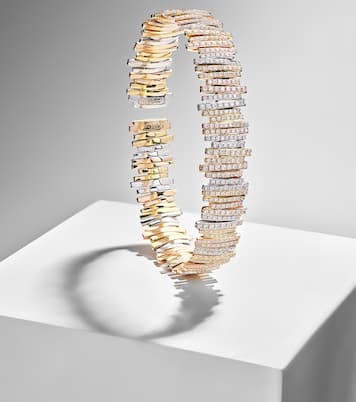 Bracelet en or jaune, blanc, rose 18 ct et diamants | Suzanne Kalan