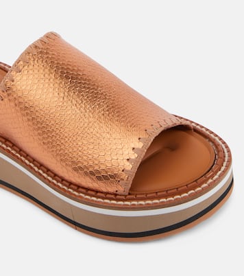 Sandali Fast in pelle con platform | Clergerie