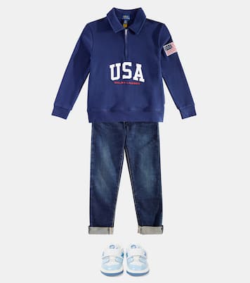 Zapatillas 550 Hook & Loop de piel | New Balance Kids