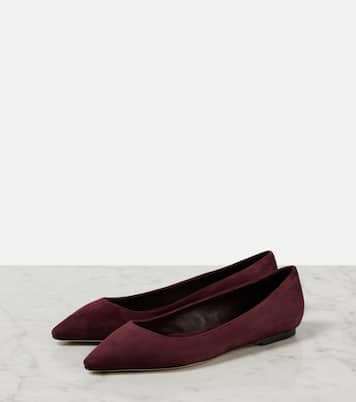 Romy suede ballet flats | Jimmy Choo