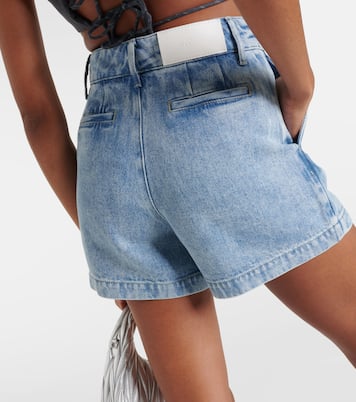 Shorts di jeans a vita alta | 7 For All Mankind