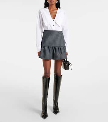 Stivali Eyelets in similpelle | Ganni