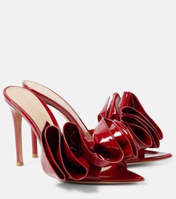 Pantoletten Gabrielle 105 aus Lackleder | Gianvito Rossi