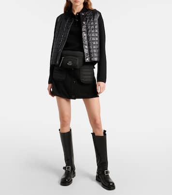 Cardigan imbottito in lana  | Moncler