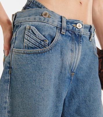Low-rise wide-leg jeans | The Attico