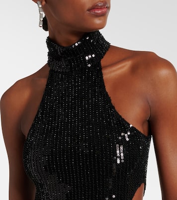 Robe mit Pailletten | The New Arrivals Ilkyaz Ozel