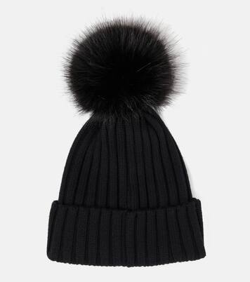Gorro de lana con pelo sintético | Moncler