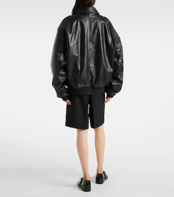 Giacca in pelle Viper | The Frankie Shop