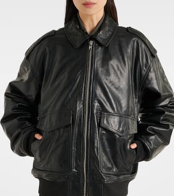 Giacca in pelle Viper | The Frankie Shop