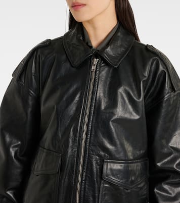 Giacca in pelle Viper | The Frankie Shop