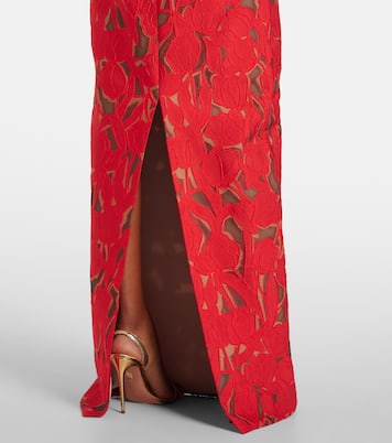 Abito bustier Laelia in jacquard | Emilia Wickstead