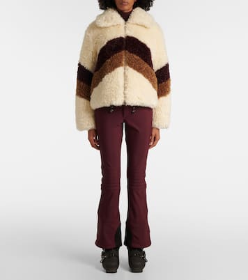 Reversible faux shearling jacket | Perfect Moment