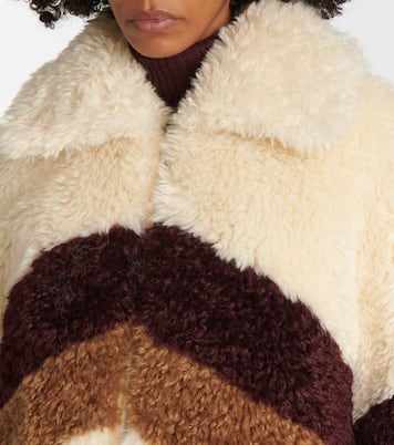 Reversible faux shearling jacket | Perfect Moment