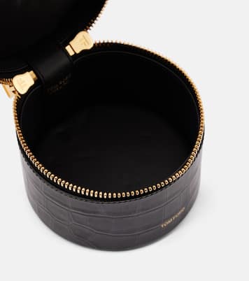 Sac Audrey Mini en cuir embossé | Tom Ford