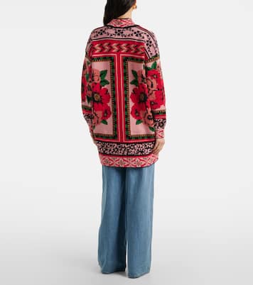 Cárdigan Flower Tapestry en intarsia | Farm Rio