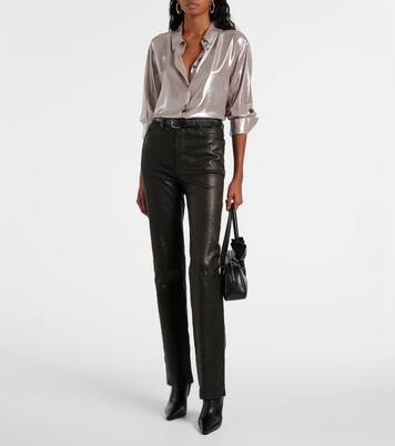 Camicia The Standard in lamé | Frame