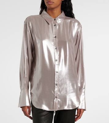 Camicia The Standard in lamé | Frame