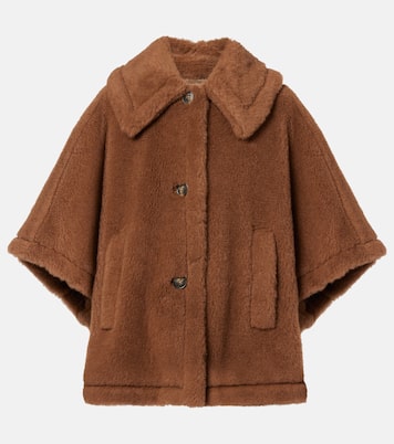 Cape en laine et soie | Max Mara