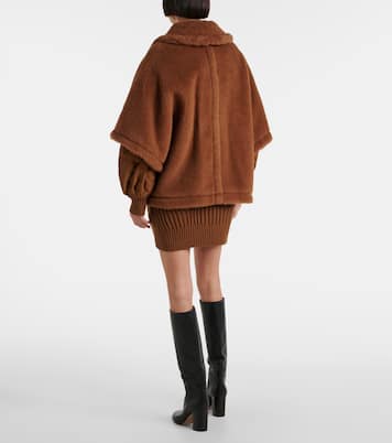 Cape en laine et soie | Max Mara