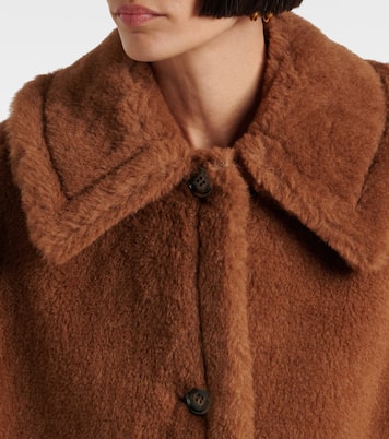 Cape en laine et soie | Max Mara