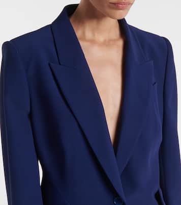 Blazer in crêpe  | McQueen
