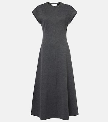 Robe midi White Label Melanie en coton | Proenza Schouler