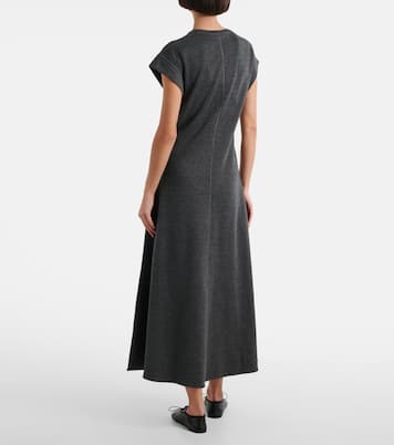 Robe midi White Label Melanie en coton | Proenza Schouler
