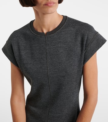 Robe midi White Label Melanie en coton | Proenza Schouler