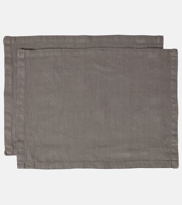 Set of 2 linen placemats | Once Milano