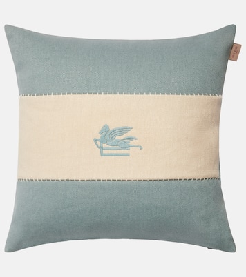 Cuscino Pegaso in lino con ricamo | Etro