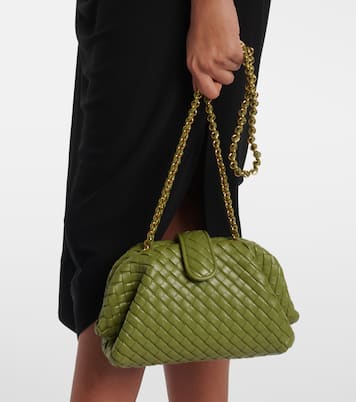 Pochette Lauren 1980 Small en cuir Intrecciato | Bottega Veneta