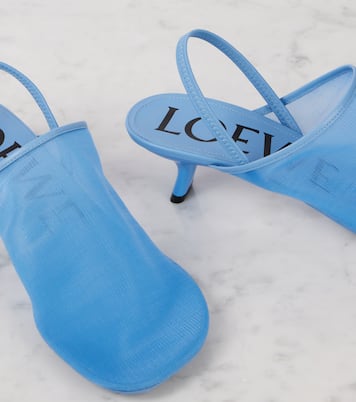 Pumps slingback Petal 45 in mesh | Loewe