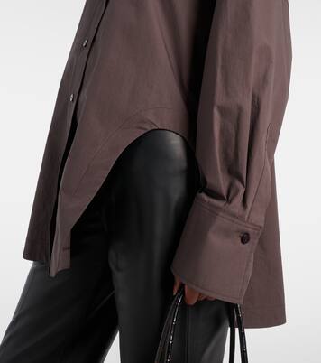Diana oversized cotton poplin shirt | The Attico