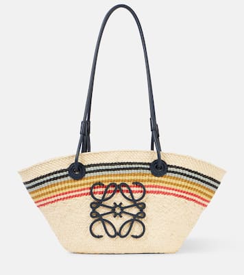 Paula's Ibiza Anagram Small basket bag | Loewe