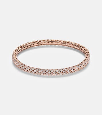 Bracelet en or rose 18 ct et diamants | Shay Jewelry