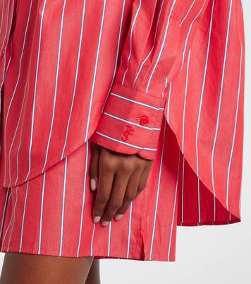 Lui striped cotton poplin shirt | The Frankie Shop