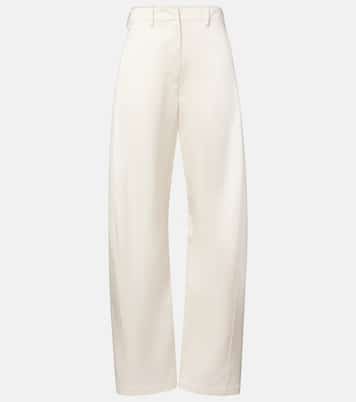 Pantalon barrel en coton mélangé | Magda Butrym