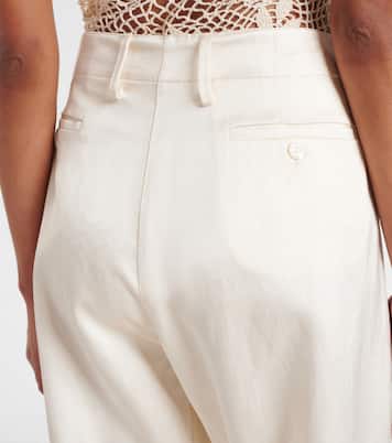 Pantalon barrel en coton mélangé | Magda Butrym