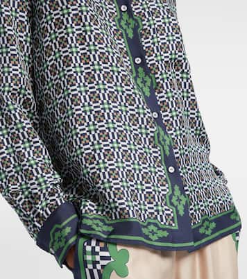 Hemd Boy aus Seiden-Twill | La DoubleJ