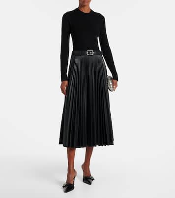 Abilene knitted pleated midi dress | Simkhai