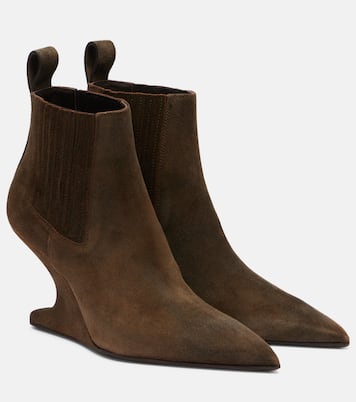 Suede ankle boots | Rick Owens