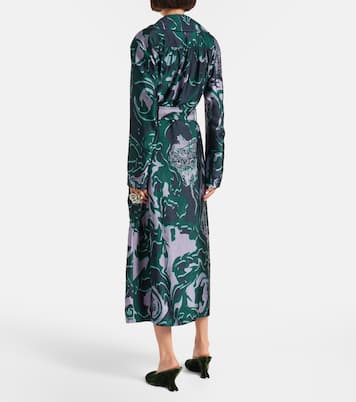 Printed trench coat | Dries Van Noten