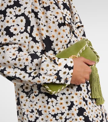 Camisa de satén de seda floral | Valentino