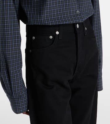 Luna Pieced mid-rise barrel-leg jeans | Agolde