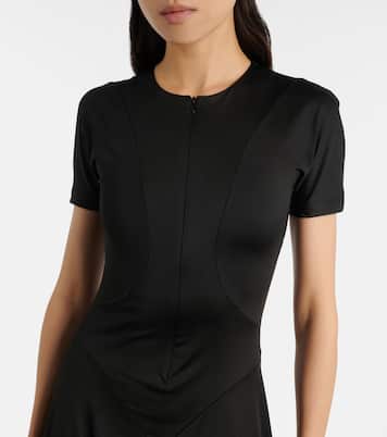 Asymmetric midi dress | Victoria Beckham