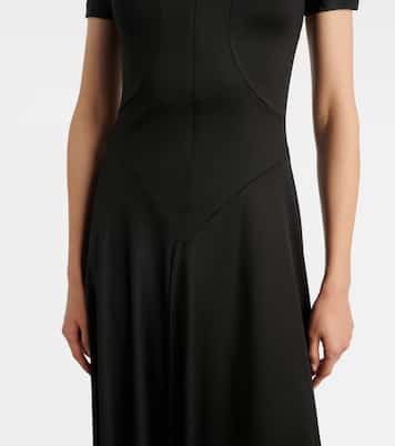 Asymmetric midi dress | Victoria Beckham