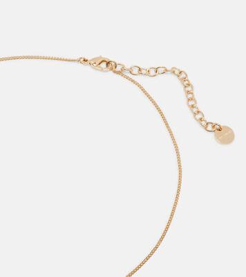 Faux pearl pendant necklace | Ferragamo