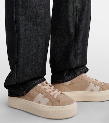 Baskets H705 Allacciato H en daim | Hogan