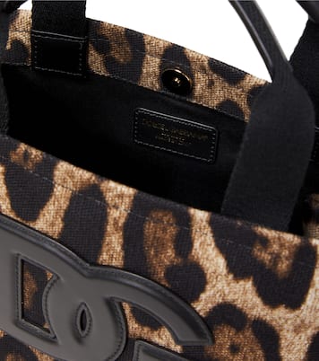 Sac DG en toile et cuir | Dolce&Gabbana Kids
